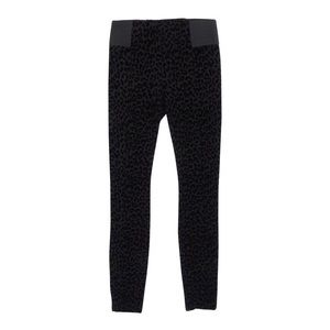 Bar III Black leopard print leggings